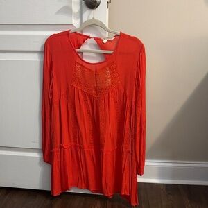 Adiva Vibrant Scarlet Top